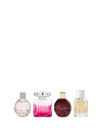 jimmy choo ladies 4 piece mini fragrance set